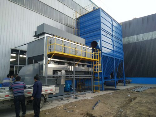 <b>铸造厂废气吸附催化一体化设备组成</b>