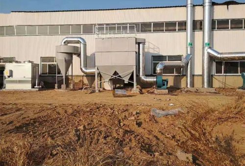 <b>山东铸造厂除尘器：5吨中频电炉烟气捕集器的型式</b>
