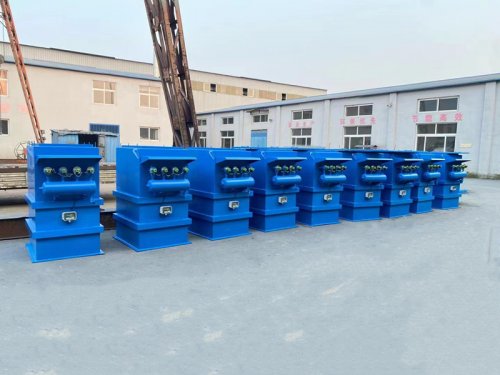 浙江9台小型单机脉冲布袋除尘器制作完毕,准备发货