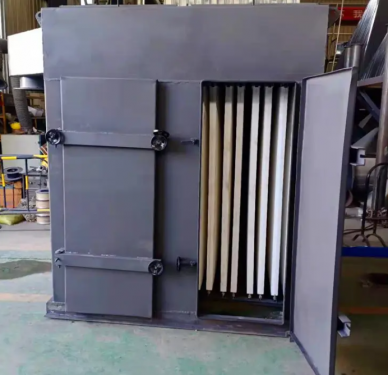 塑烧板滤芯式除尘器的工作原理