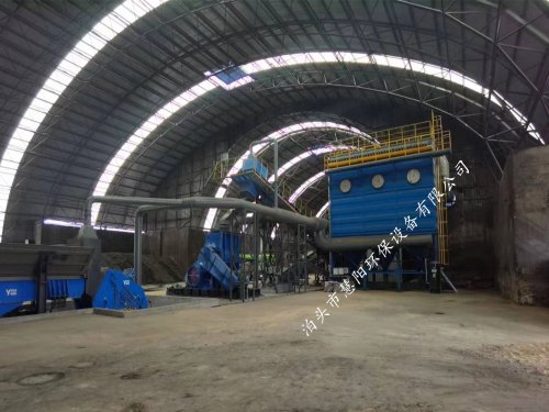 建材厂破碎车间除尘器的应用介绍