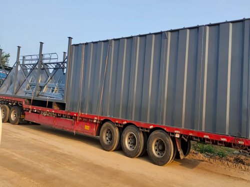 山东临沂刘经理在我厂订购的脉冲袋式除尘器已发货