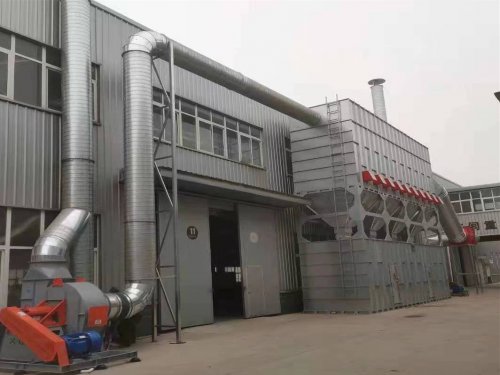 家具行业打磨粉尘处理（脉冲袋式除尘器）