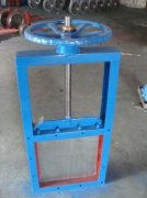 不锈钢手动插板阀