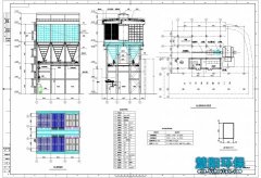高炉出铁场除尘器、矿槽皮带除尘系统设计图
